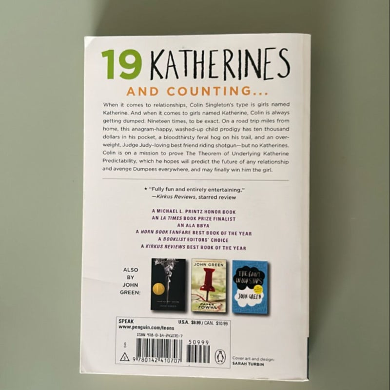 An Abundance of Katherines