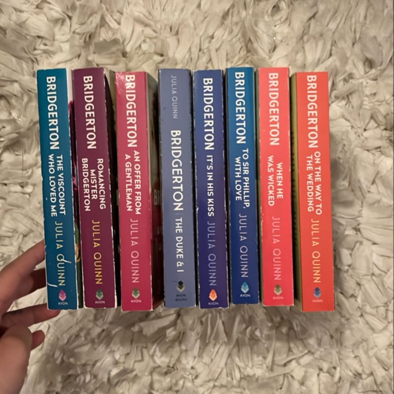 Bridgerton Full Boxed Set Books 1-8 