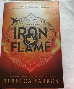 Iron Flame - sprayed edges