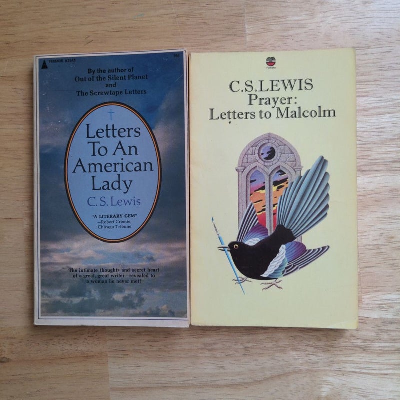 C. S. Lewis Bundle: Letters to an American Lady; Prayer: Letters to Malcolm 