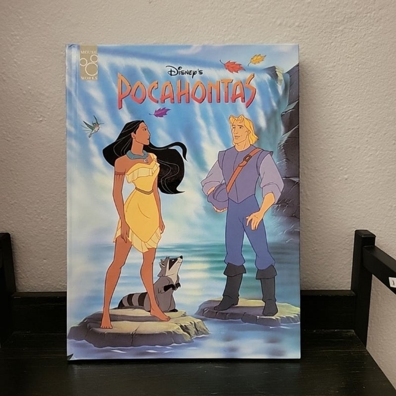 Vintage 1995 Disney's Pocahontas Storybook Hardcover Book Classics Series