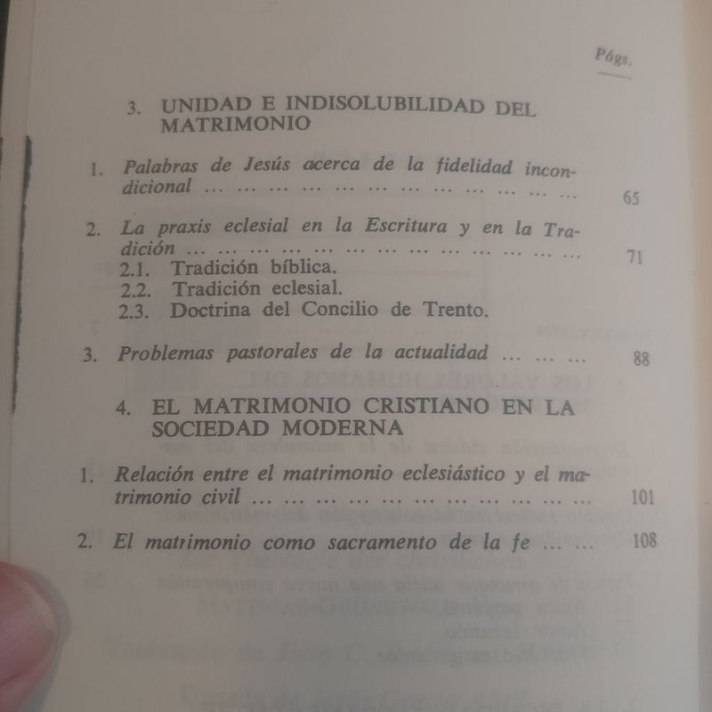 Teologia del matrimonio christiano