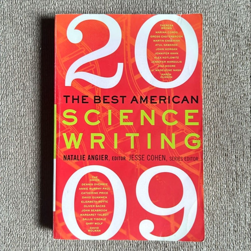 The Best American Science Writing 2009