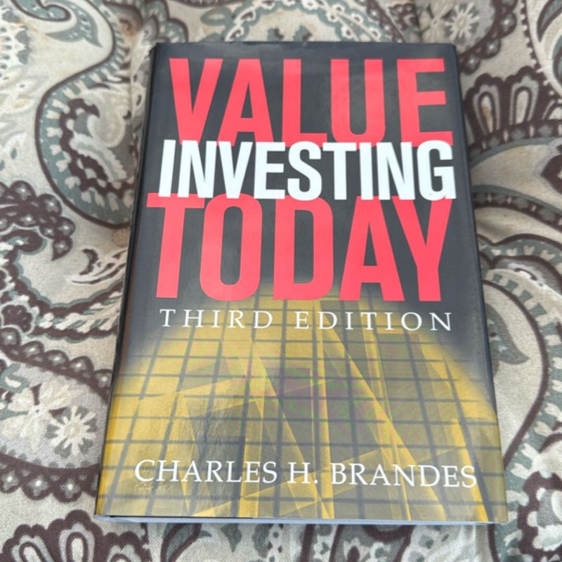 Value Investing Today
