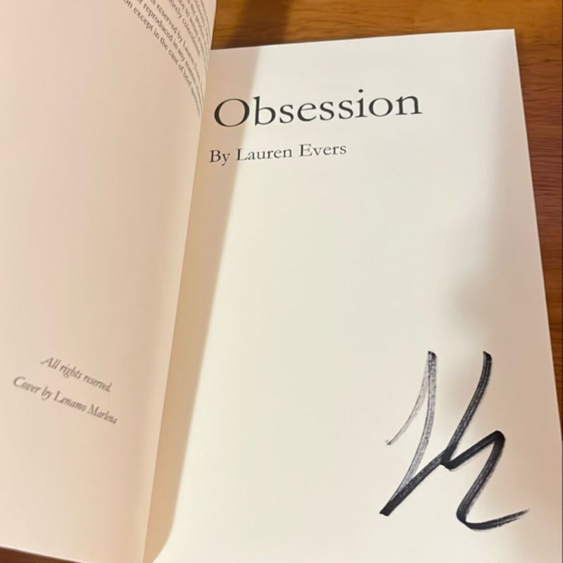 Possession & Obsession Duology - Signed & Sold by Author