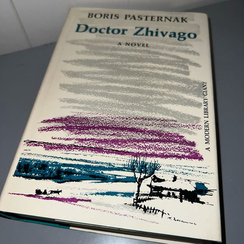 Doctor Zhivago by Boris Pasternak 1958 First US Edition HCDJ