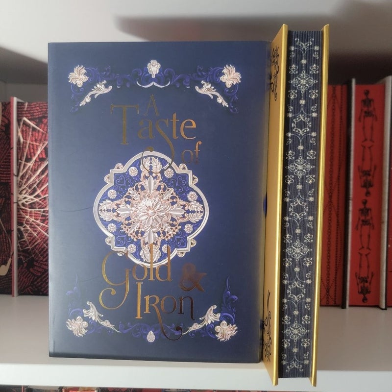 A Taste of Gold and Iron Signed Bookish Box Edition 