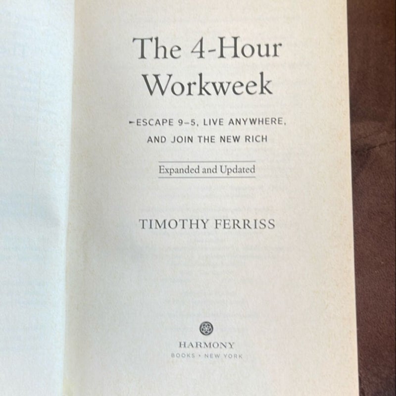 The 4-Hour Workweek, Expanded and Updated