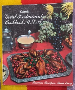 Campbell’s Great Restaurants Cookbook, U.S.A.