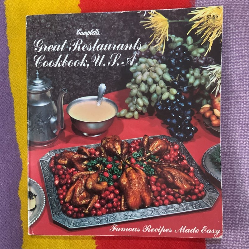 Campbell’s Great Restaurants Cookbook, U.S.A.