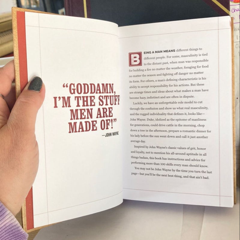 The Official John Wayne Handy Book for Men