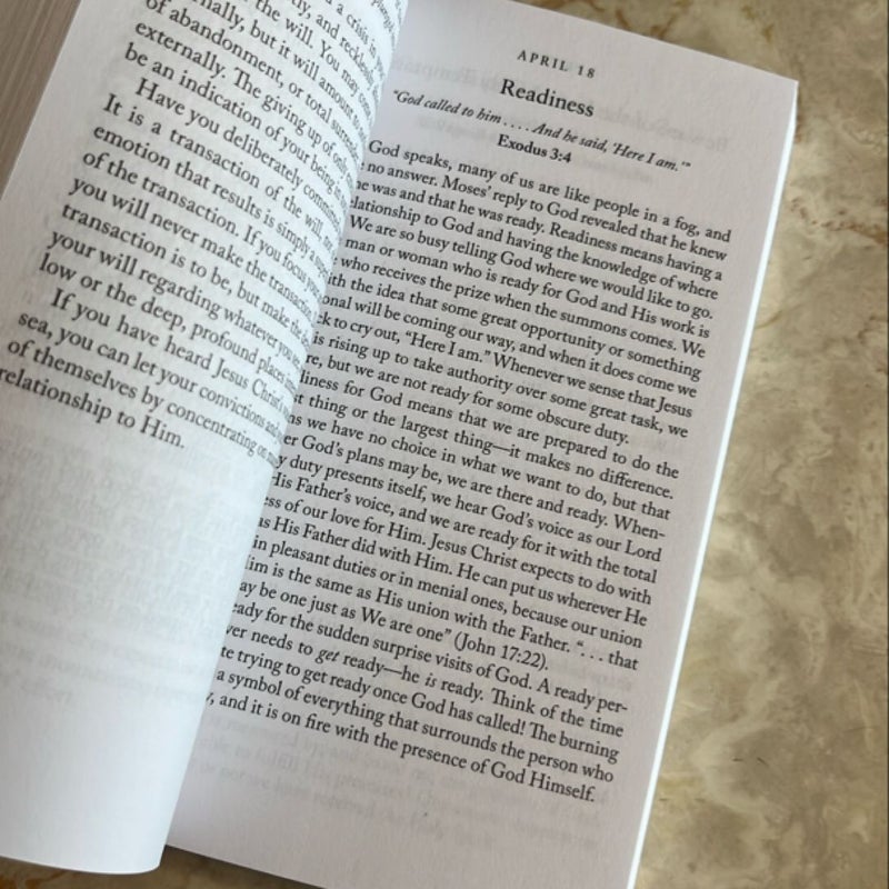My Utmost for His Highest