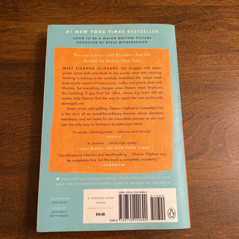 Eleanor Oliphant Is Completely Fine