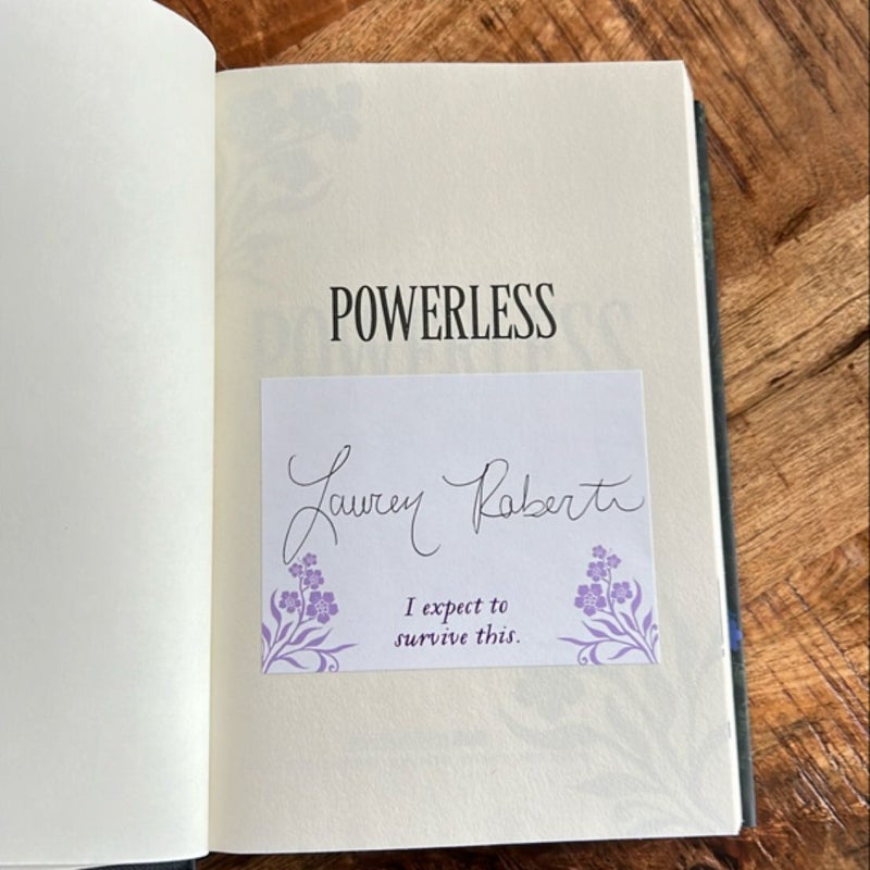 Powerless (SIGNED)