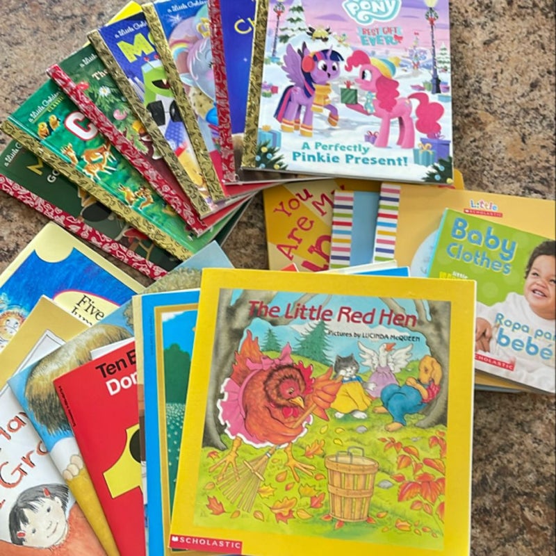 Bundle of 20 Baby and Toddler Books