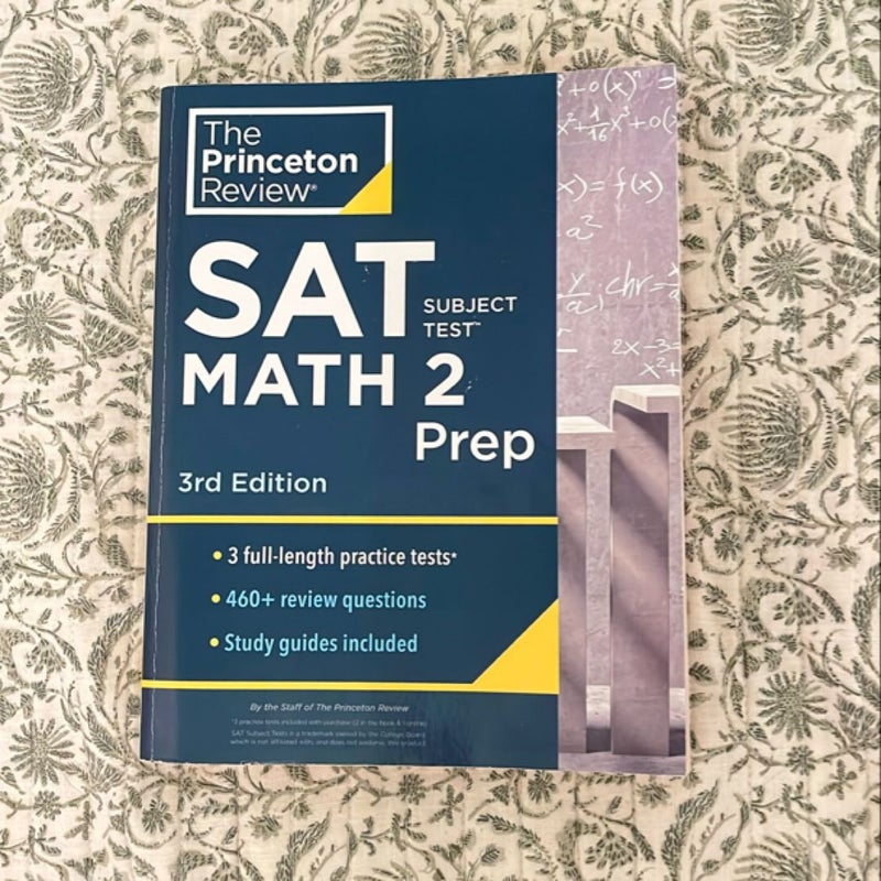 Princeton Review SAT Subject Test Math 2 Prep, 3rd Edition