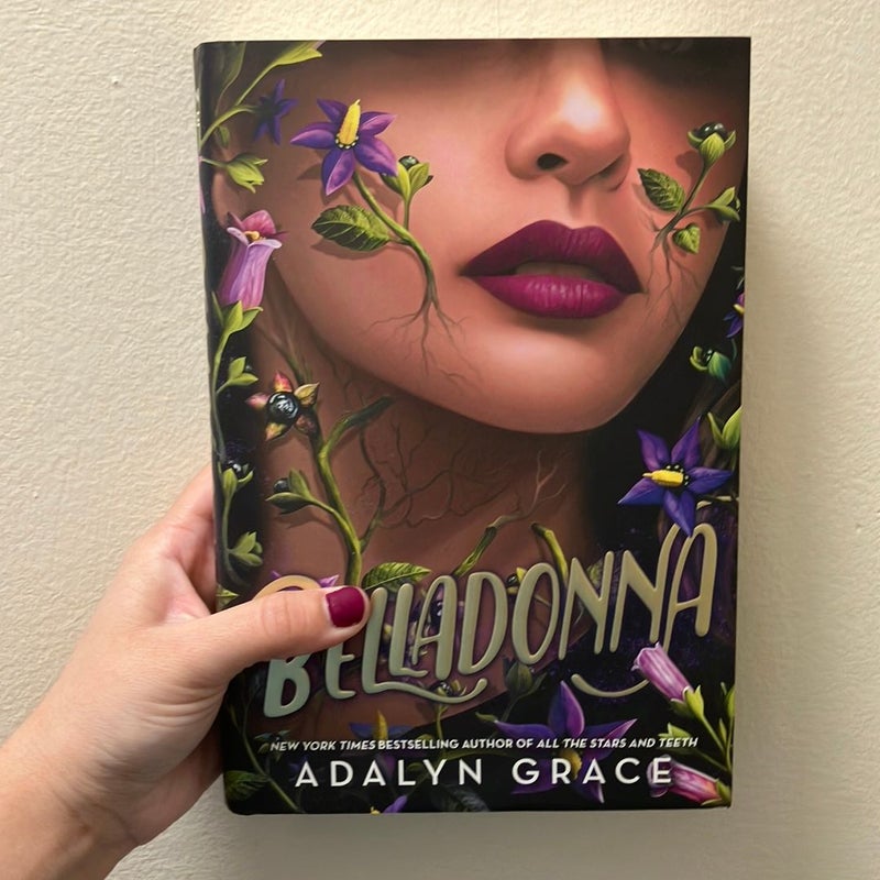 Belladonna First edition Purple Barnes and Noble edition