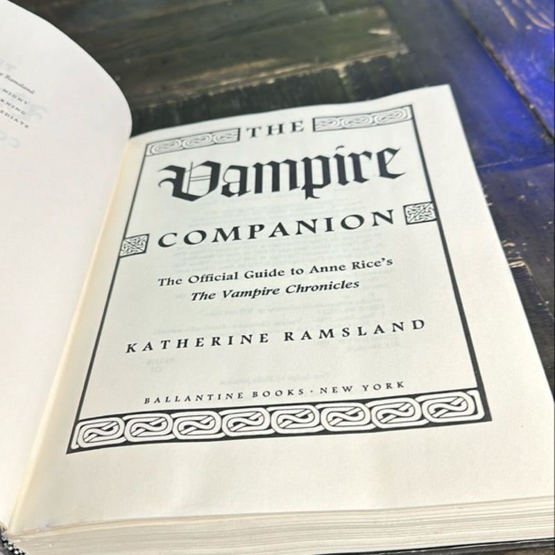 The Vampire Companion