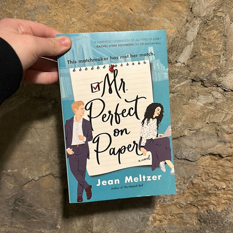 Mr. Perfect on Paper
