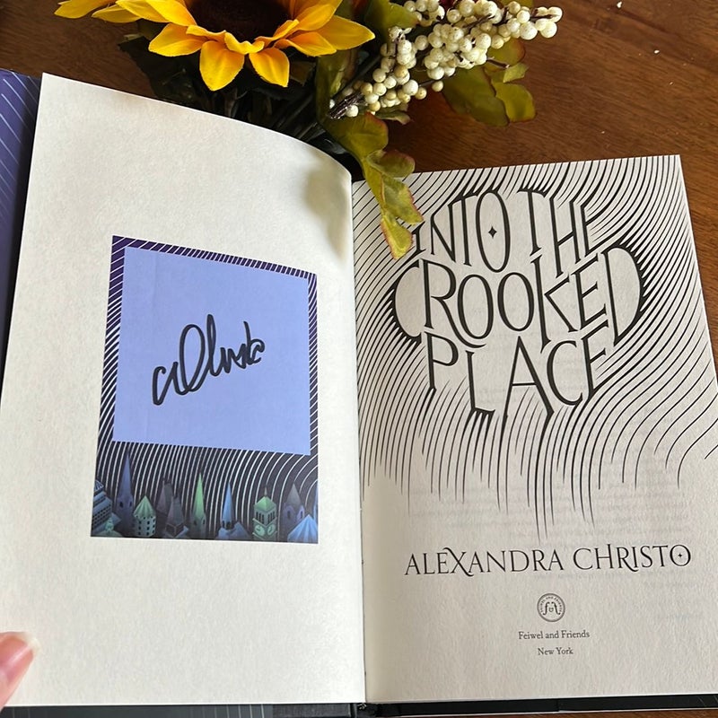 Into the Crooked Place SIGNED BOOKPLATE