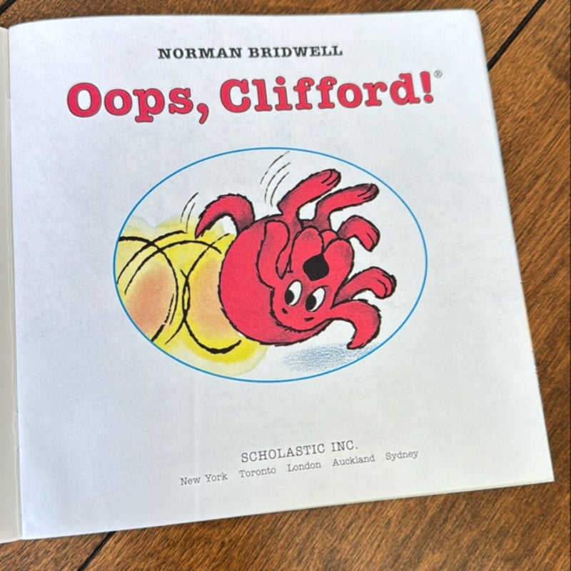 Oops, Clifford!