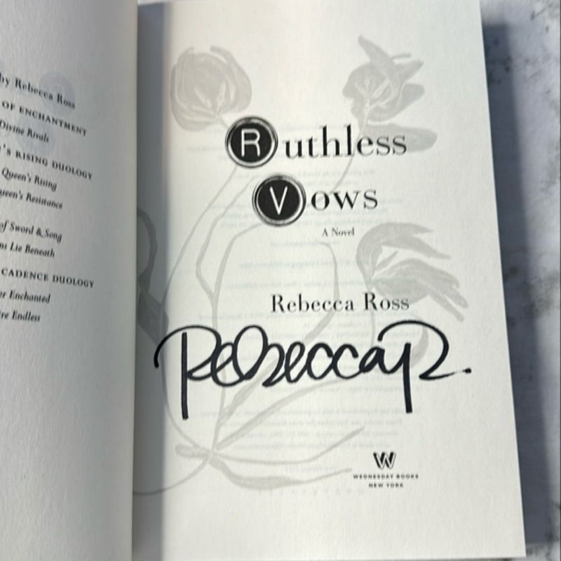 Ruthless Vows B&N Exclusive SIGNED