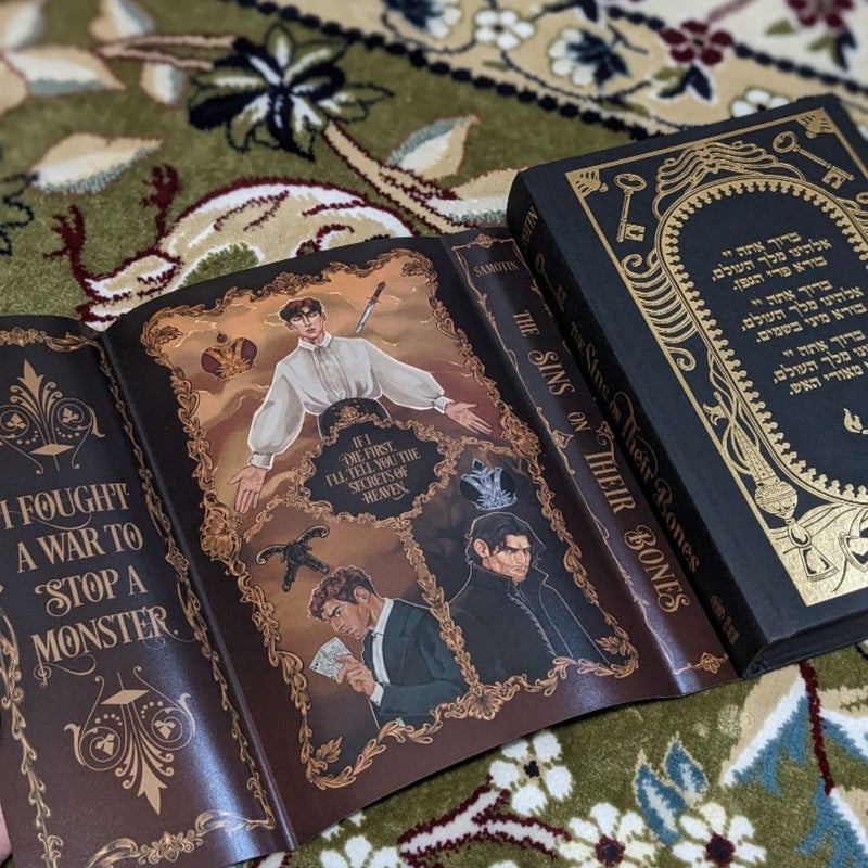 The Sins on Their Bones OWLCRATE special edition 