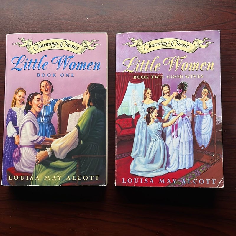 SET 2 Little Women Book One & Two Good Wives