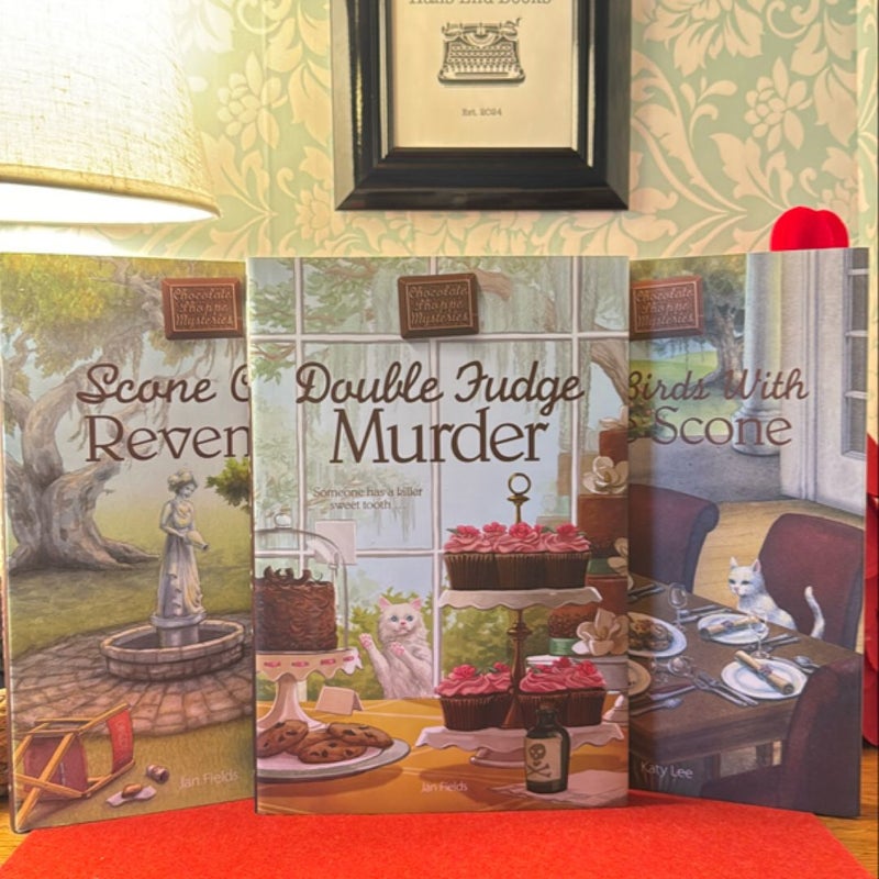 Annie’s Chocolate Shoppe Mysteries (books 1-14, 16) bundle 