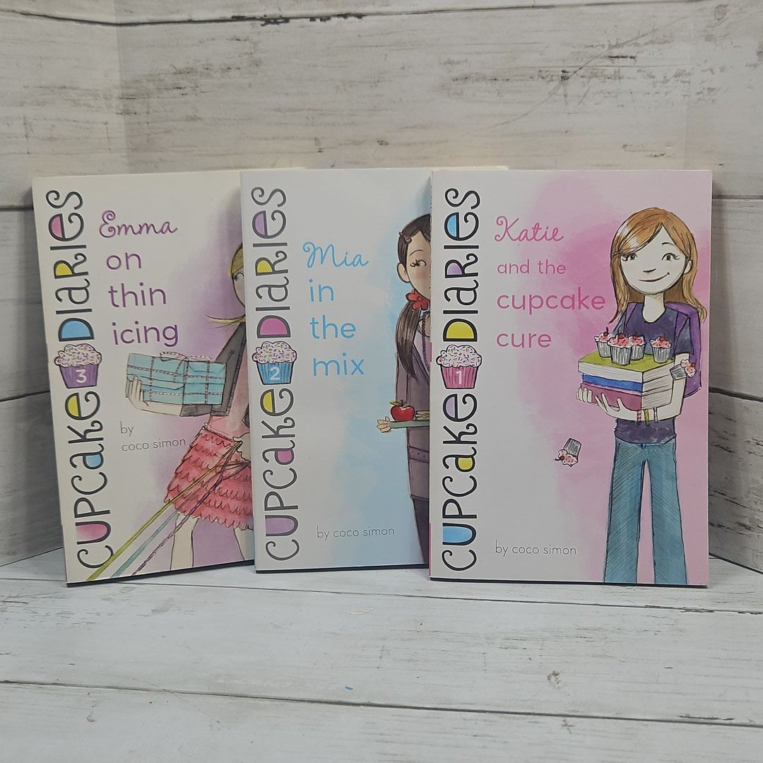 Katie and the Cupcake Cure Mia in the Mix Emma on Thin Icing 