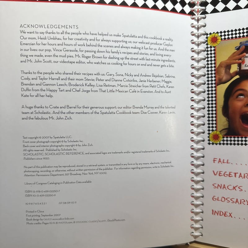 The Spatulatta CookBook