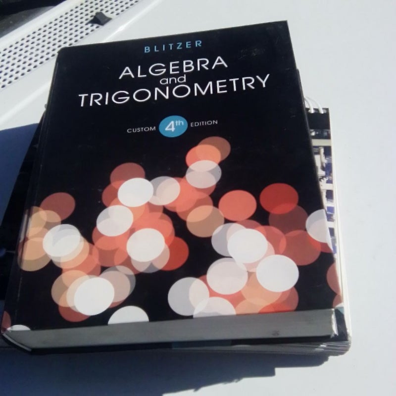 Algebra and Trigonometry