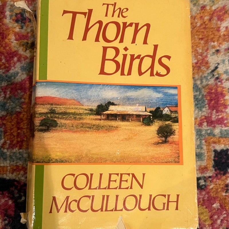 Colleen McCullough THE THORN BIRDS 1977 Harper & Row, NY Best Seller BCE
