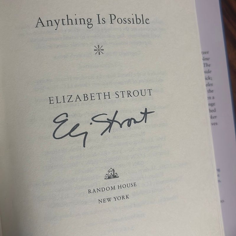 Anything Is Possible (signed copy)