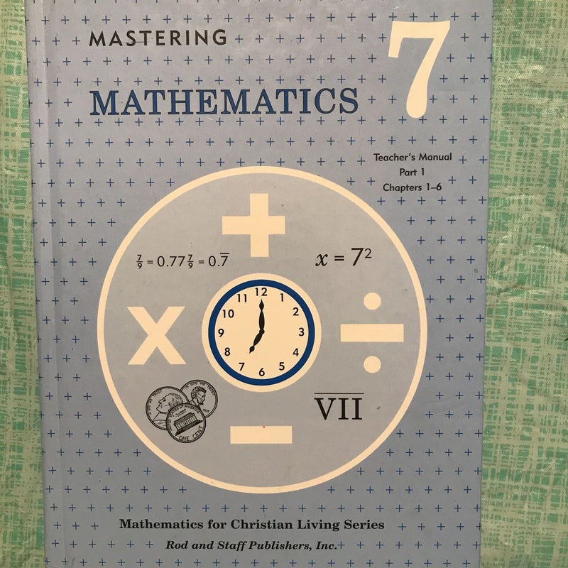 Mastering Mathematics