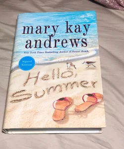 Sighed edition, 1st US edtion, 1st printing* Hello, Summer
