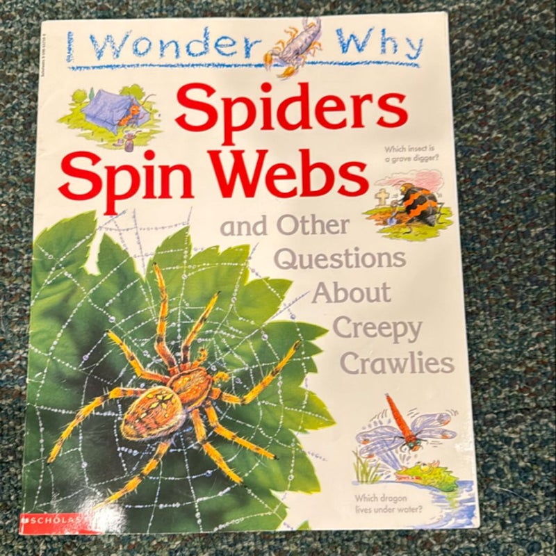 I Wonder Why Spiders Spin Webs