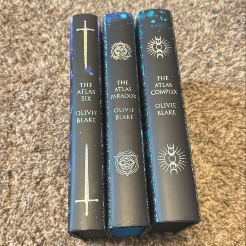 The Atlas Six Trilogy (Illumicrate editions)