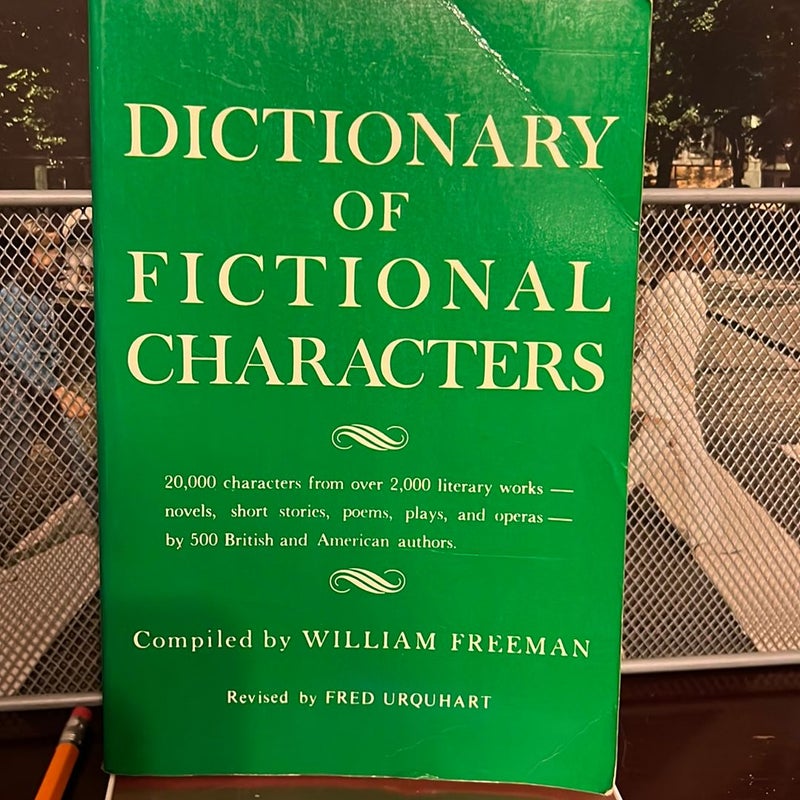 Dictionary of Fictional Characters