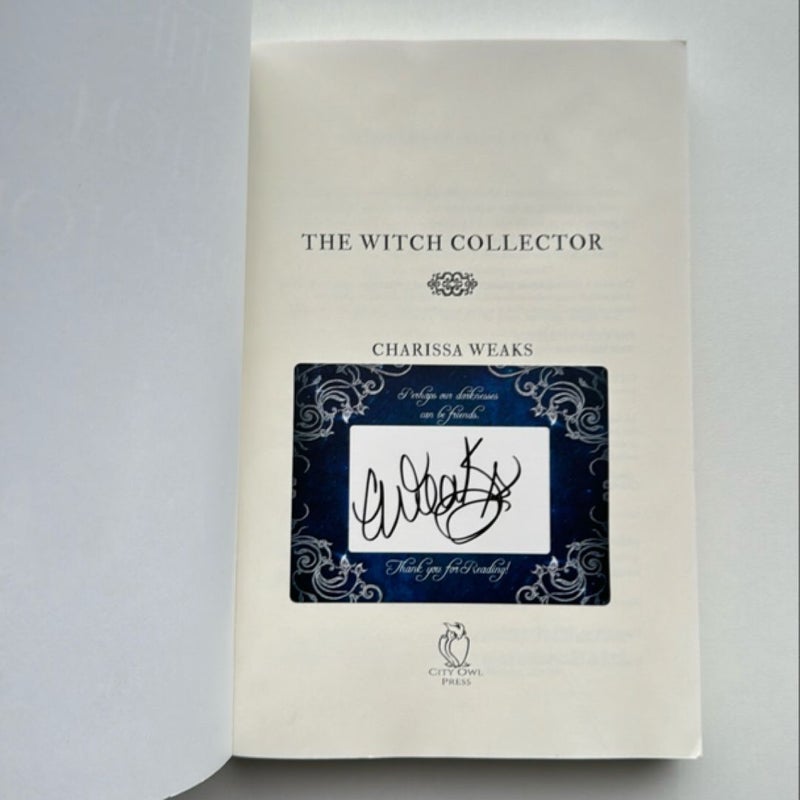 SIGNED (book plate)The Witch Collector