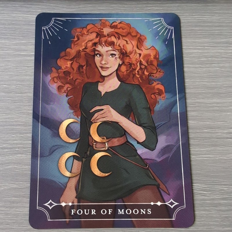 FairyLoot Tarot Card - 4 of Moons