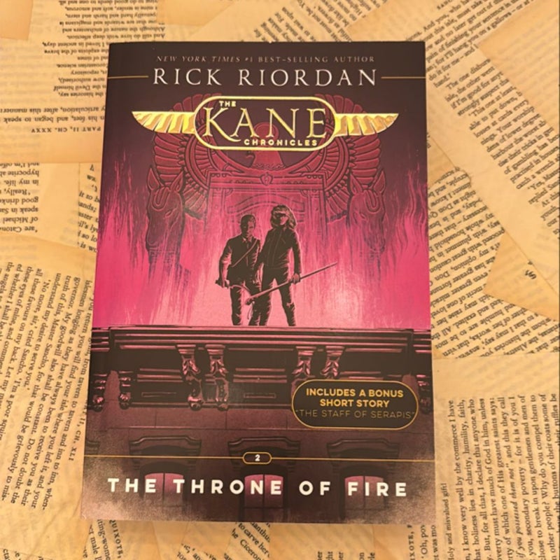 Kane Chronicles, the, Book Two the Throne of Fire (Kane Chronicles, the, Book Two)