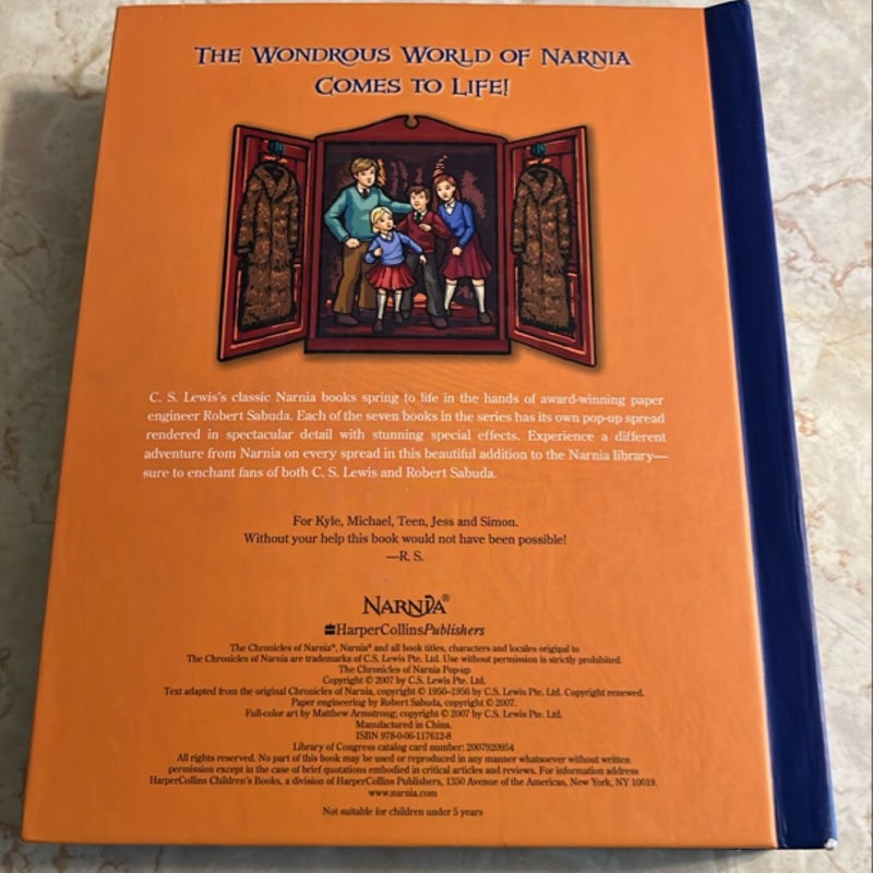 The Chronicles of Narnia Pop-Up