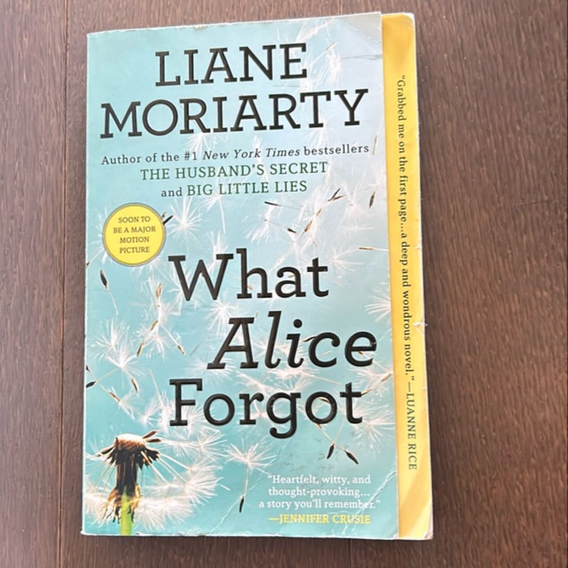 What Alice Forgot