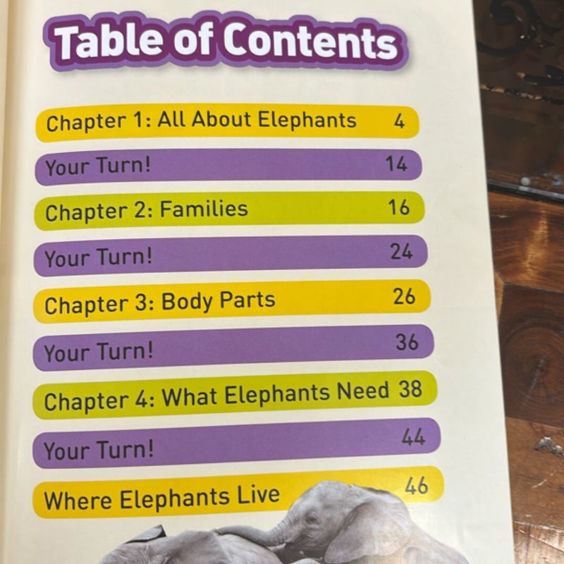 National Geographic Readers: Elephants