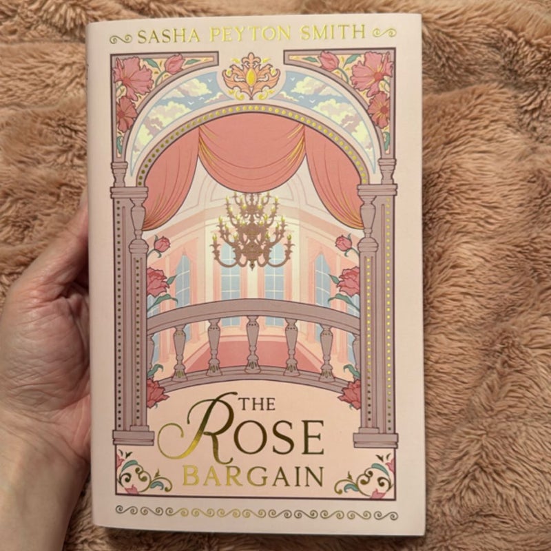 The Rose Bargain (FairyLoot signed edition, sprayed edges)