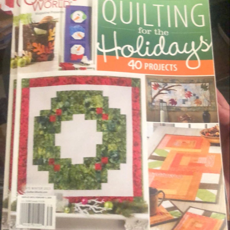 Quilting for the holidays