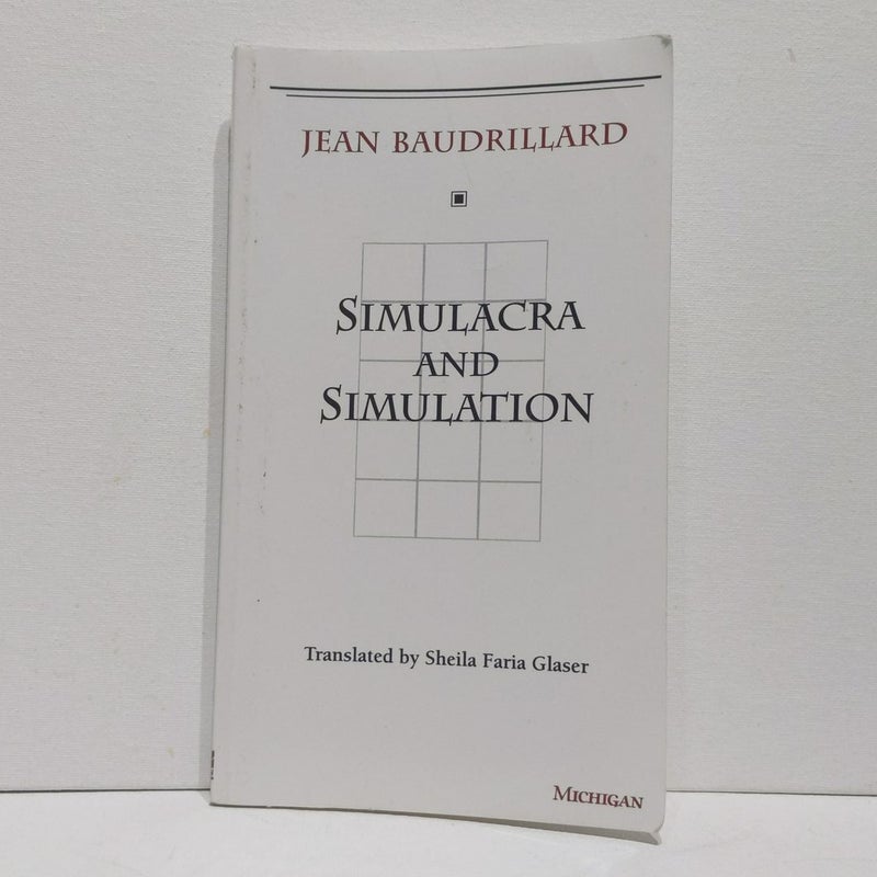 Simulacra and Simulation