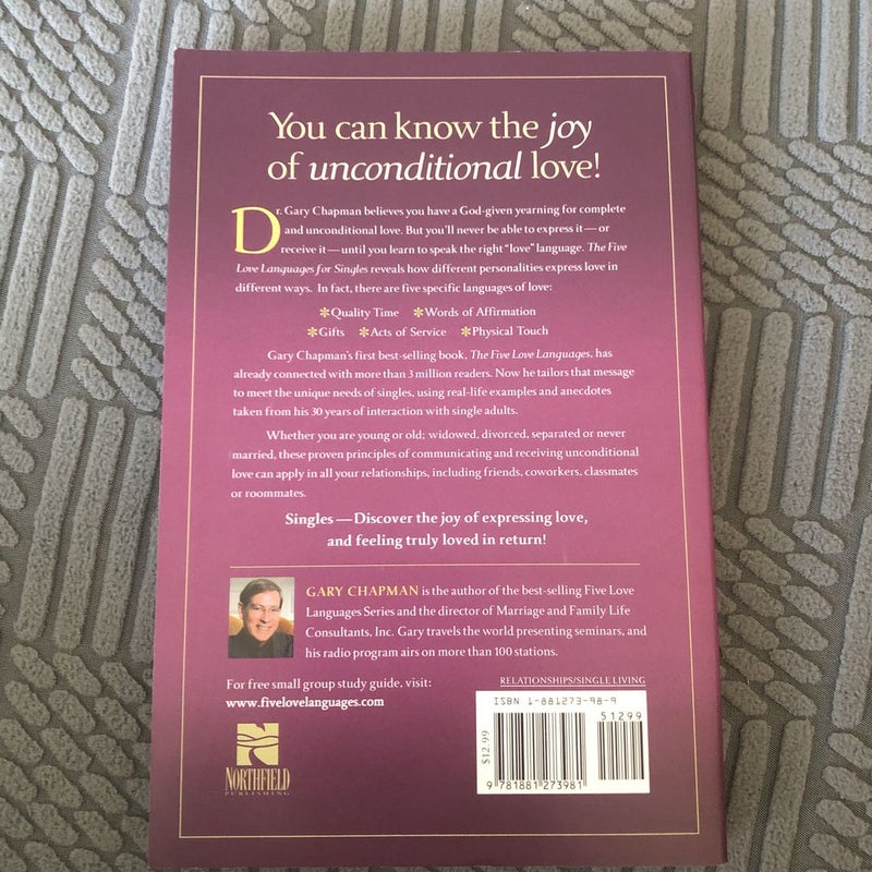 The Five Love Languages for Singles