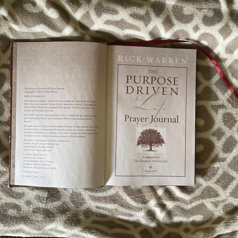 The Purpose-Driven Life Journal